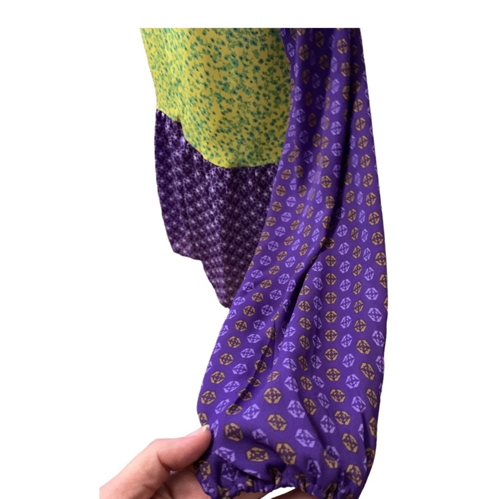 Logo Lori Goldstein Button Down Ruffled Blouse. C… - image 8